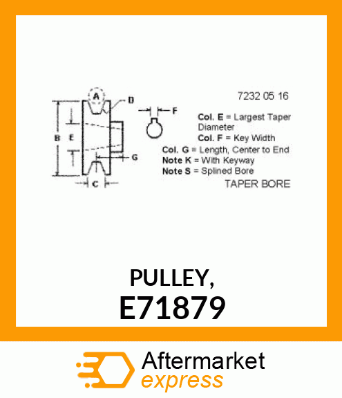 Pulley E71879