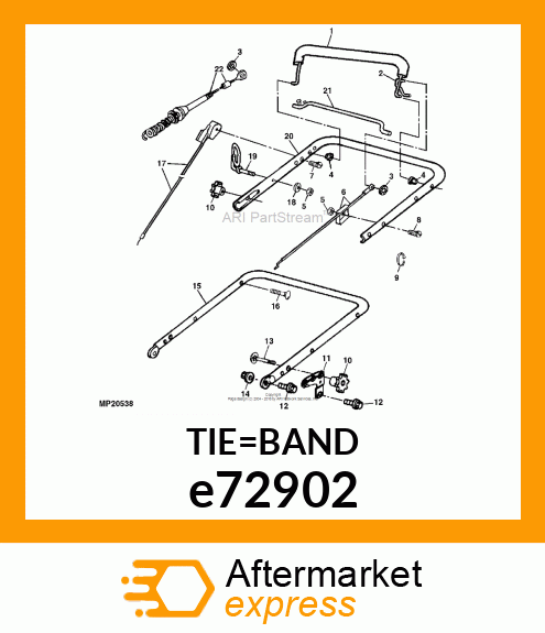 TIE BAND, BLACK e72902