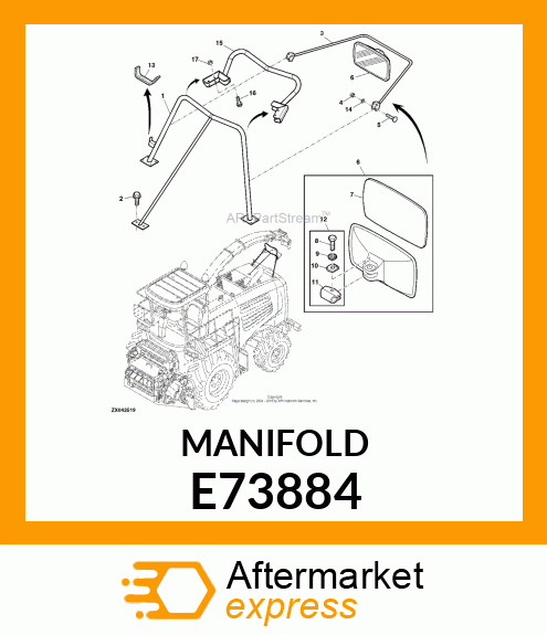 MANIFOLD E73884