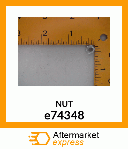 NUT, METRIC, HEX PREVAILING TORQUE e74348