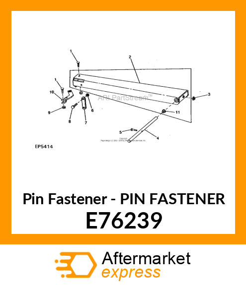 Pin Fastener E76239