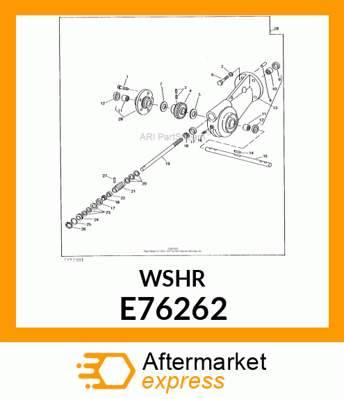 Washer E76262