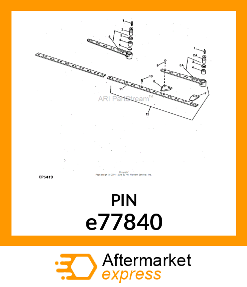 PIN (KNIFE HEAD) e77840