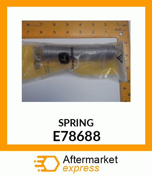 EXTENSION SPRING, RESSORT DE TRACTI E78688