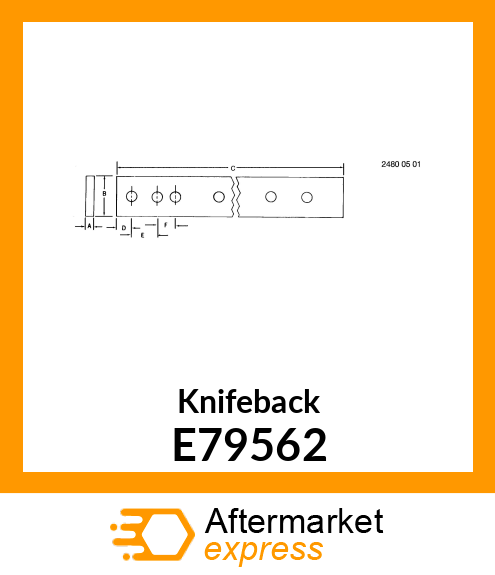 Knifeback E79562