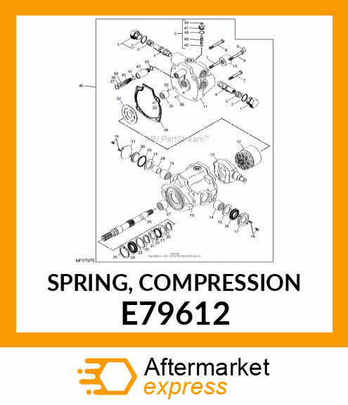 SPRING, COMPRESSION E79612