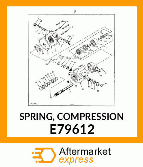 SPRING, COMPRESSION E79612