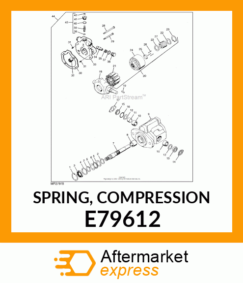 SPRING, COMPRESSION E79612