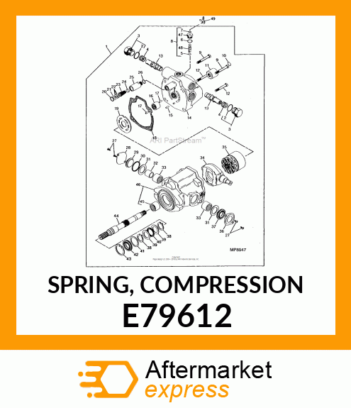 SPRING, COMPRESSION E79612