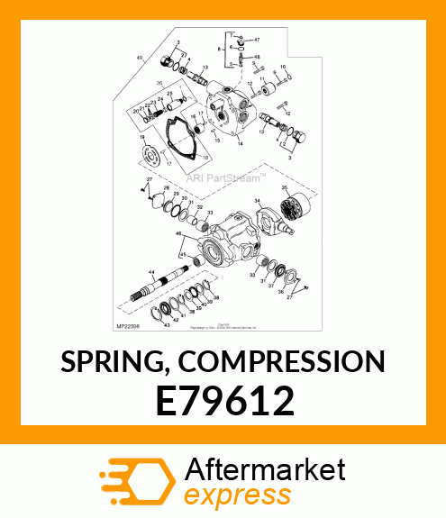 SPRING, COMPRESSION E79612