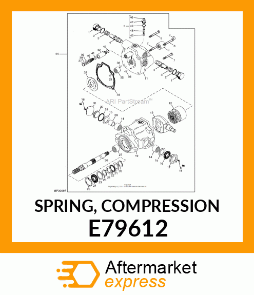 SPRING, COMPRESSION E79612