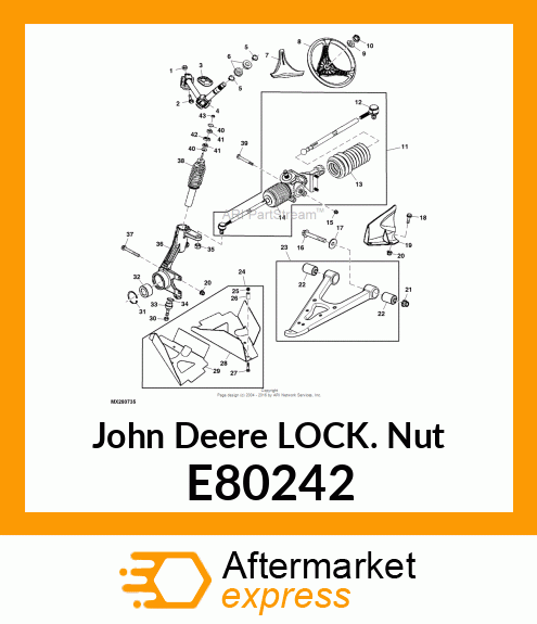 Lock Nut E80242