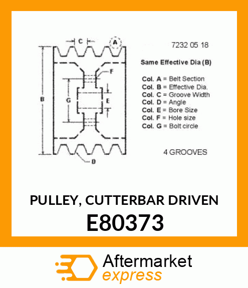 Pulley E80373