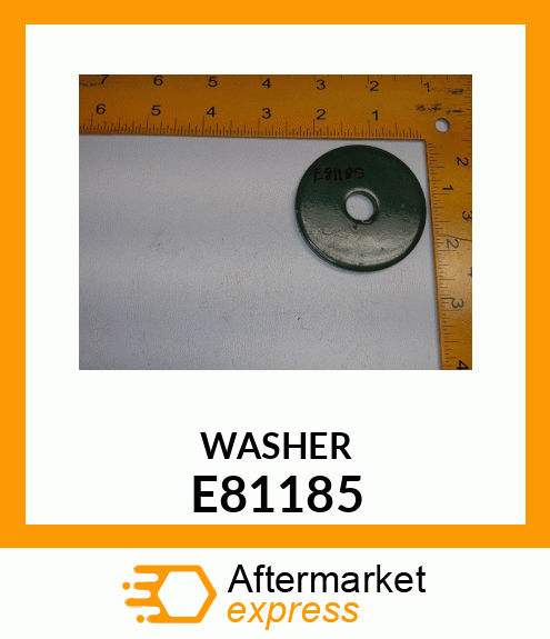 WASHER, (BEARING RETAINER) E81185