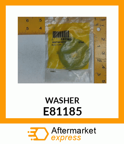 WASHER, (BEARING RETAINER) E81185