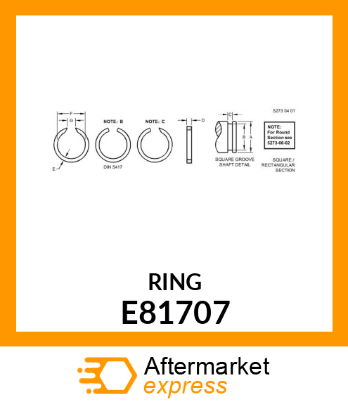 Snap Ring E81707