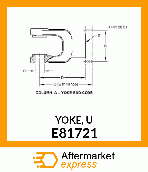 YOKE, U E81721