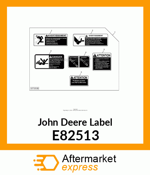 Label E82513