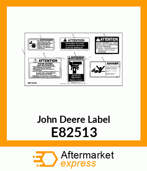 Label E82513