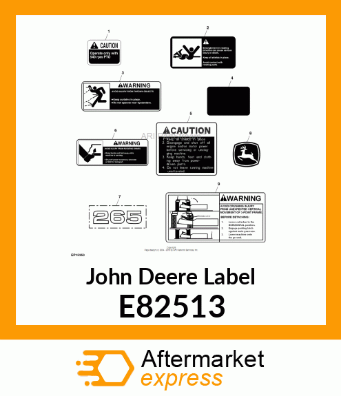 Label E82513