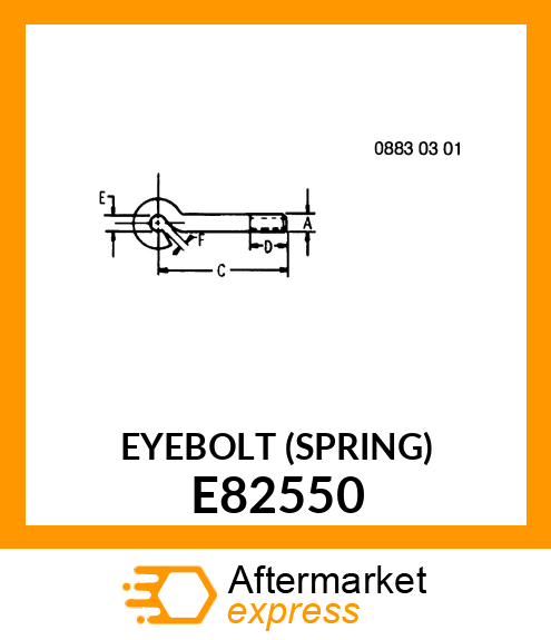 EYEBOLT (SPRING) E82550