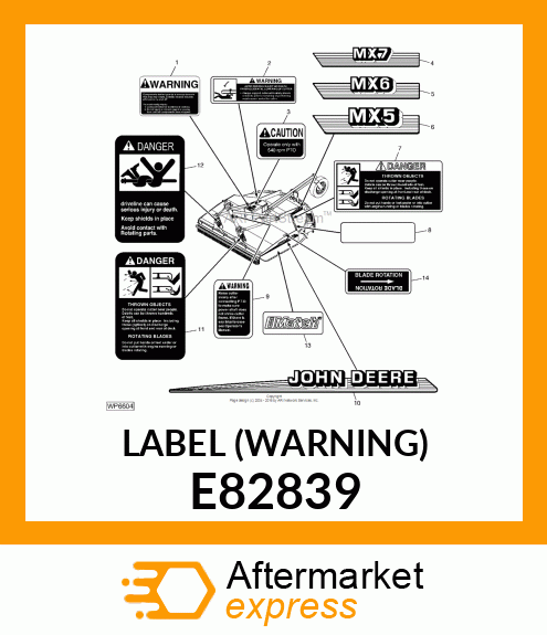 LABEL (WARNING) E82839