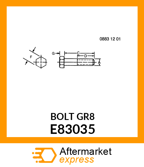 Cap Screw E83035