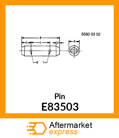 Pin E83503
