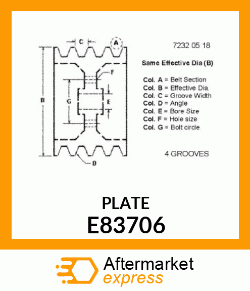 Pulley E83706