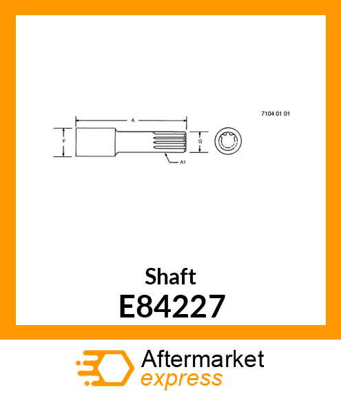 Shaft E84227