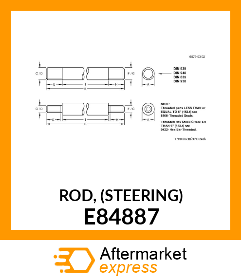 ROD, (STEERING) E84887
