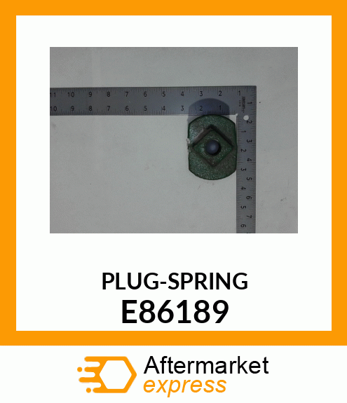 PLUG, (FLOAT SPRING) (PAINTED) E86189