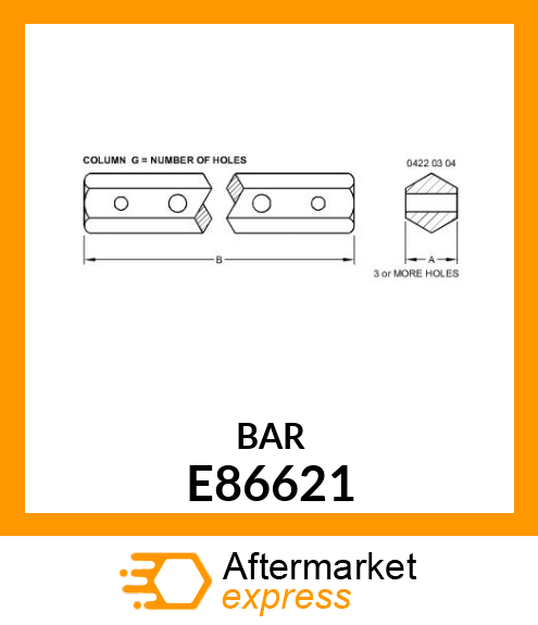 Bar E86621