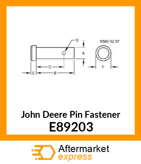Pin Fastener E89203
