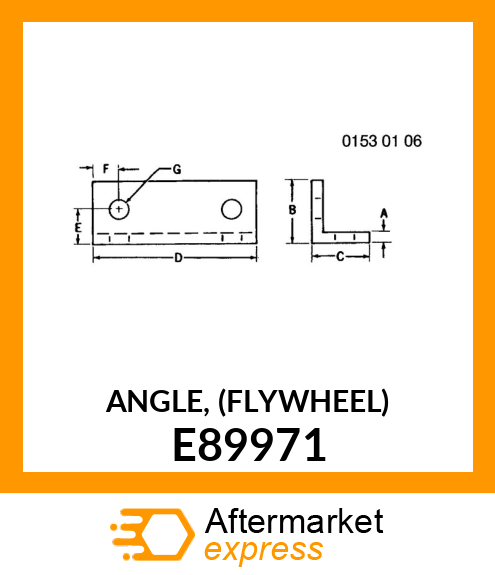 ANGLE, (FLYWHEEL) E89971