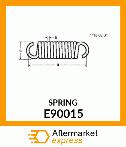 Spring E90015