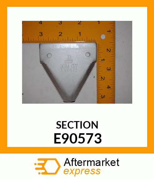 SECTION, (OVER SERRATED KNIFE) E90573