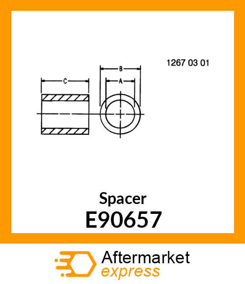 Spacer E90657