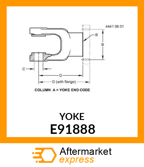 YOKE (IMPLEMENT) E91888