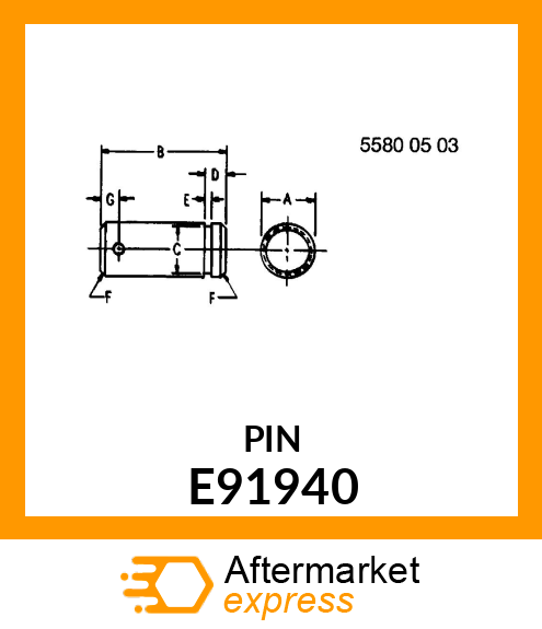 Pin Fastener E91940