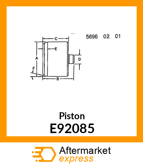 Piston E92085