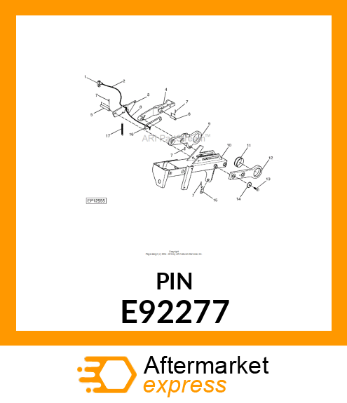 Pin Fastener E92277