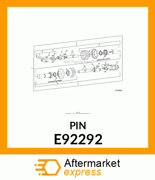 Spring Pin E92292