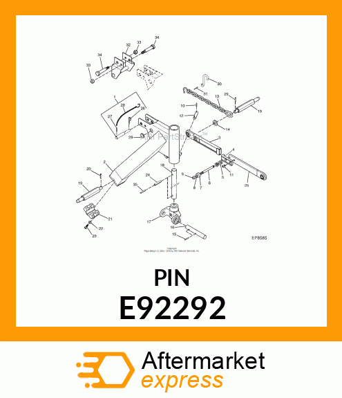 Spring Pin E92292