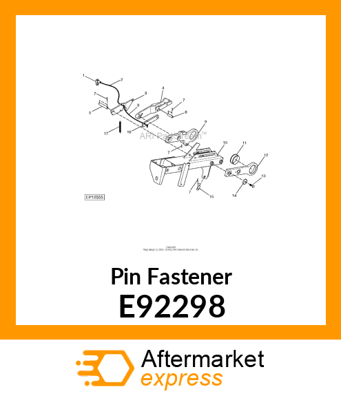 Pin Fastener E92298