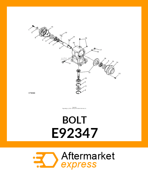 SCREW (SELF LOCKING) E92347