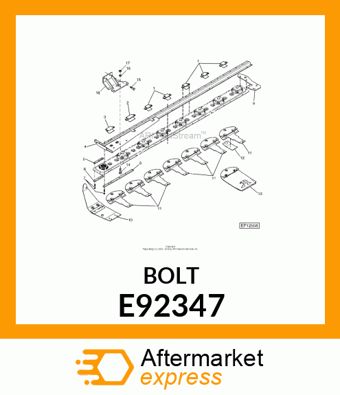 SCREW (SELF LOCKING) E92347