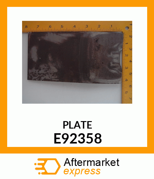 PLATE (WEAR) E92358