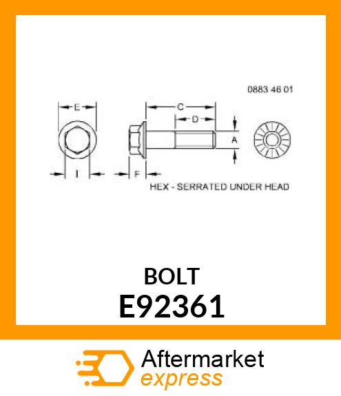 Self-Locking Screw E92361