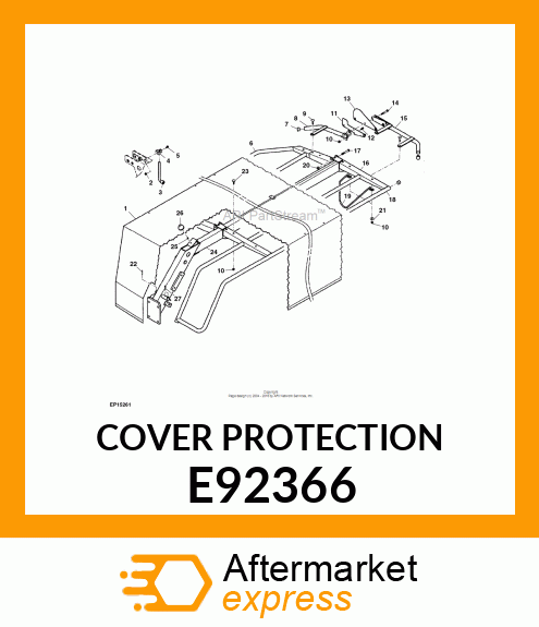 COVER (PROTECTION) E92366